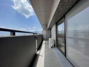 バルコニー　室内（2022年5月）撮影