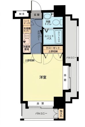 ダイナコートエスタディオ大濠公園　4F-福岡市中央区地行1丁目3-2